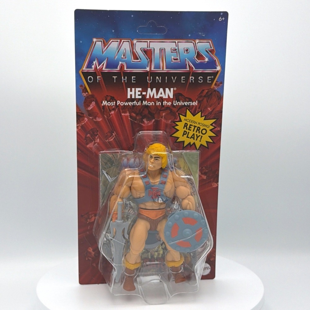 Mattel Masters of the Universe He-Man‎ Action Figure Retro Play Origins 2026